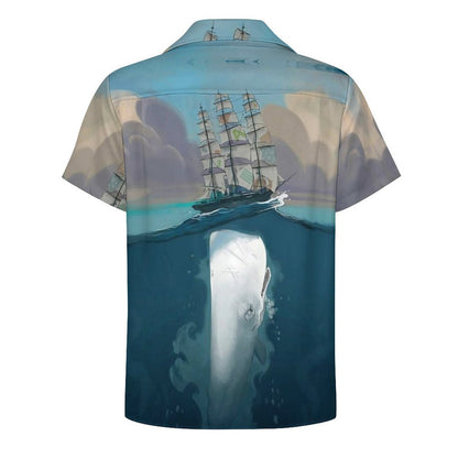 Men's Hawaiian Print Casual Shirt 2304104815
