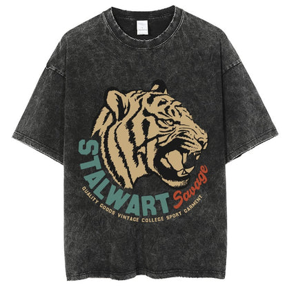 Mens Cotton Wash Solid T-Shirts Oversized Unisex Short Sleeve Streetwear Rap Hip Hop Basic Tee Tops 2305101622