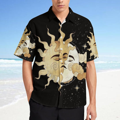 Men's Fashion Casual Printed Short Sleeve Shirts 2306101050