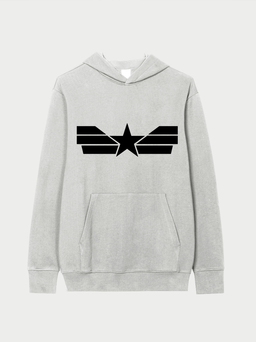 Unisex Fashion Casual Marvel Super Hero Printed Hoodie