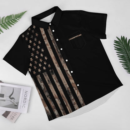 Men's Hawaiian Casual Short Sleeve Shirt 2306103351