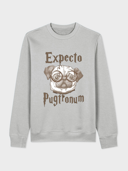 Unisex Round Neck Casual Printed Long Sleeve Sweatshirt