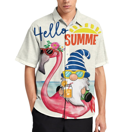Men's Hawaiian Print Resort Shirt 2305103917