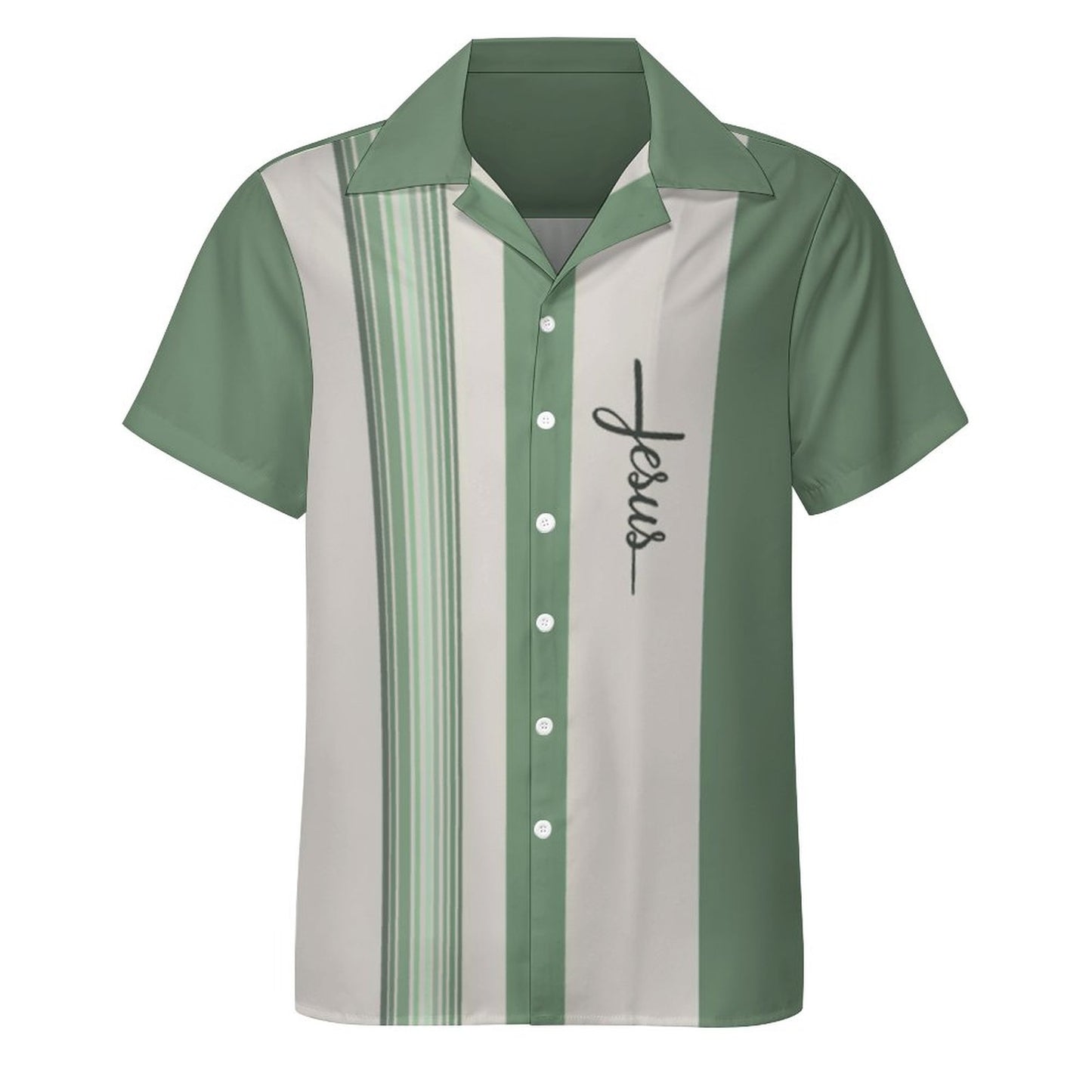Men's Hawaiian Print Casual Shirt 2304105776