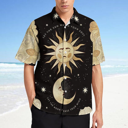 Men's Fashion Casual Printed Short Sleeve Shirts 2306101046