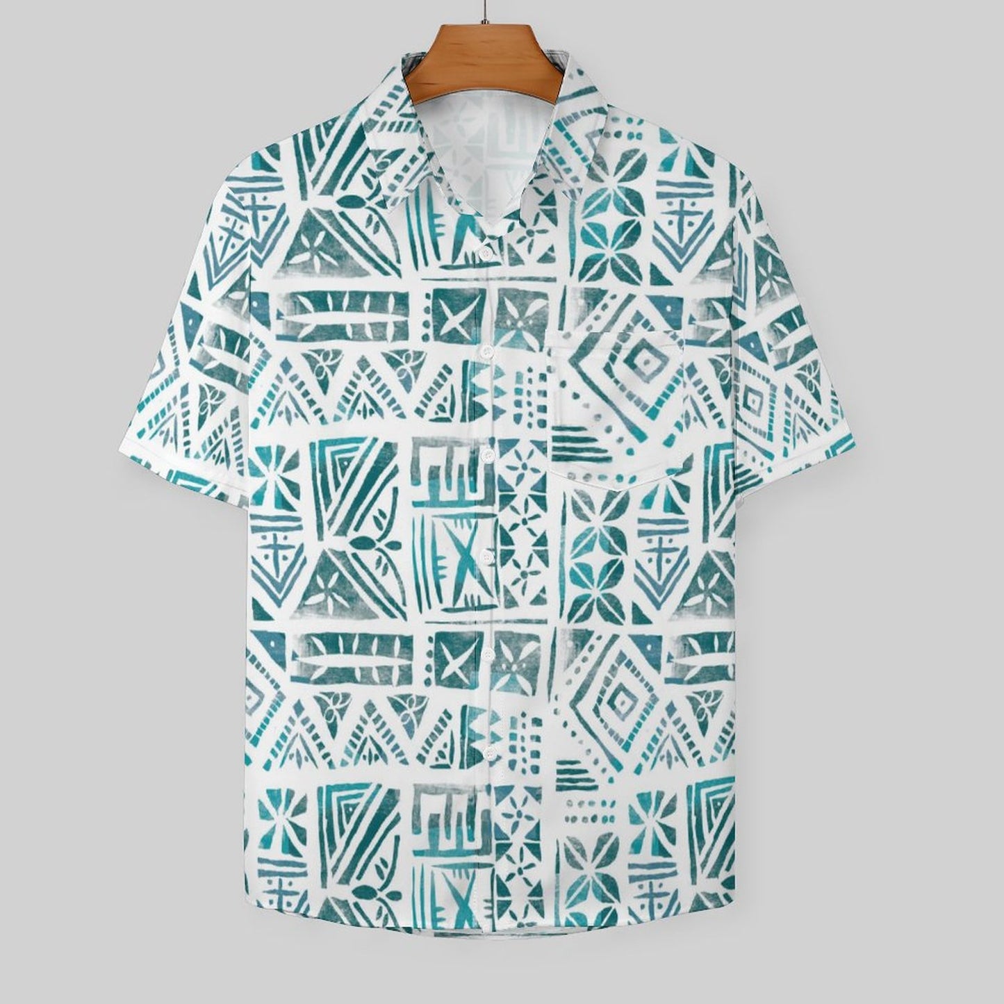 Men's Hawaiian Casual Short Sleeve Shirt 2306105295