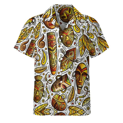 Men's Hawaiian Casual Short Sleeve Shirt 2305102402