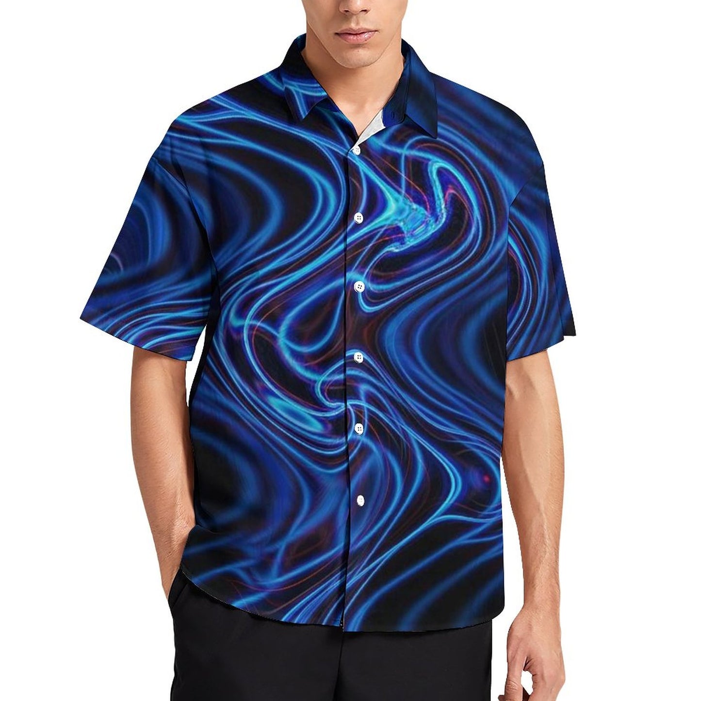 Men's Hawaiian Print Resort Shirt 2304109201