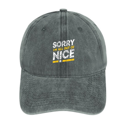 JOC Washed Denim Baseball Cap 2305102278
