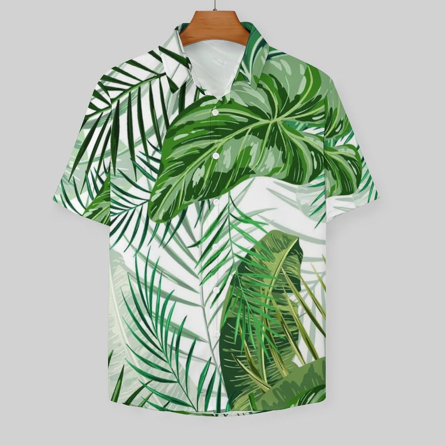 Men's Hawaiian Print Resort Shirt 2305101468