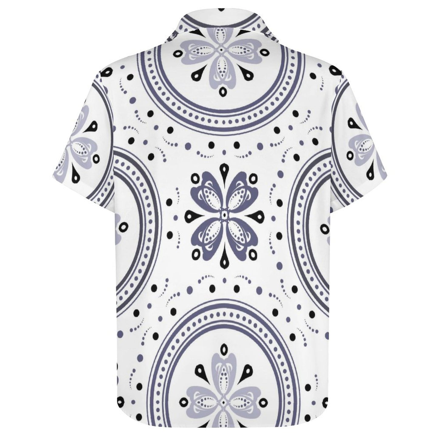Men's Fashion Casual Printed Short Sleeve Shirts 2306100446