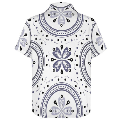 Men's Fashion Casual Printed Short Sleeve Shirts 2306100446