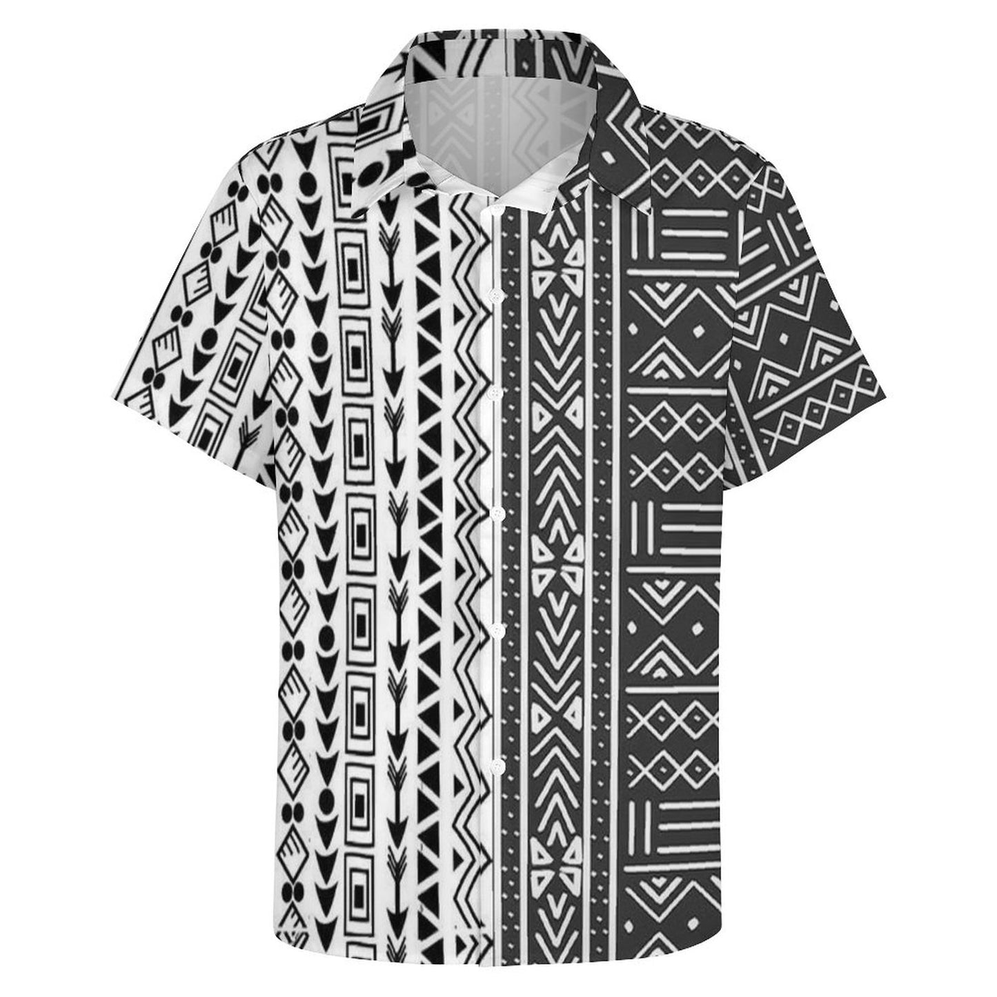 Men's Fashion Casual Printed Short Sleeve Shirts 2306101714