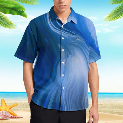 Men's Hawaiian Print Resort Shirt 2304109870