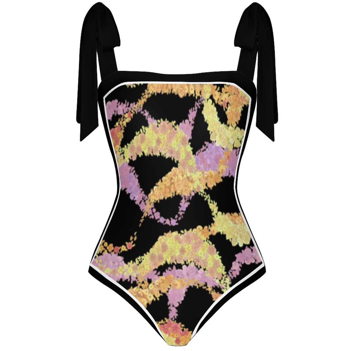 Fashion Printed One Piece Swimsuit And Cover Up 2306100135