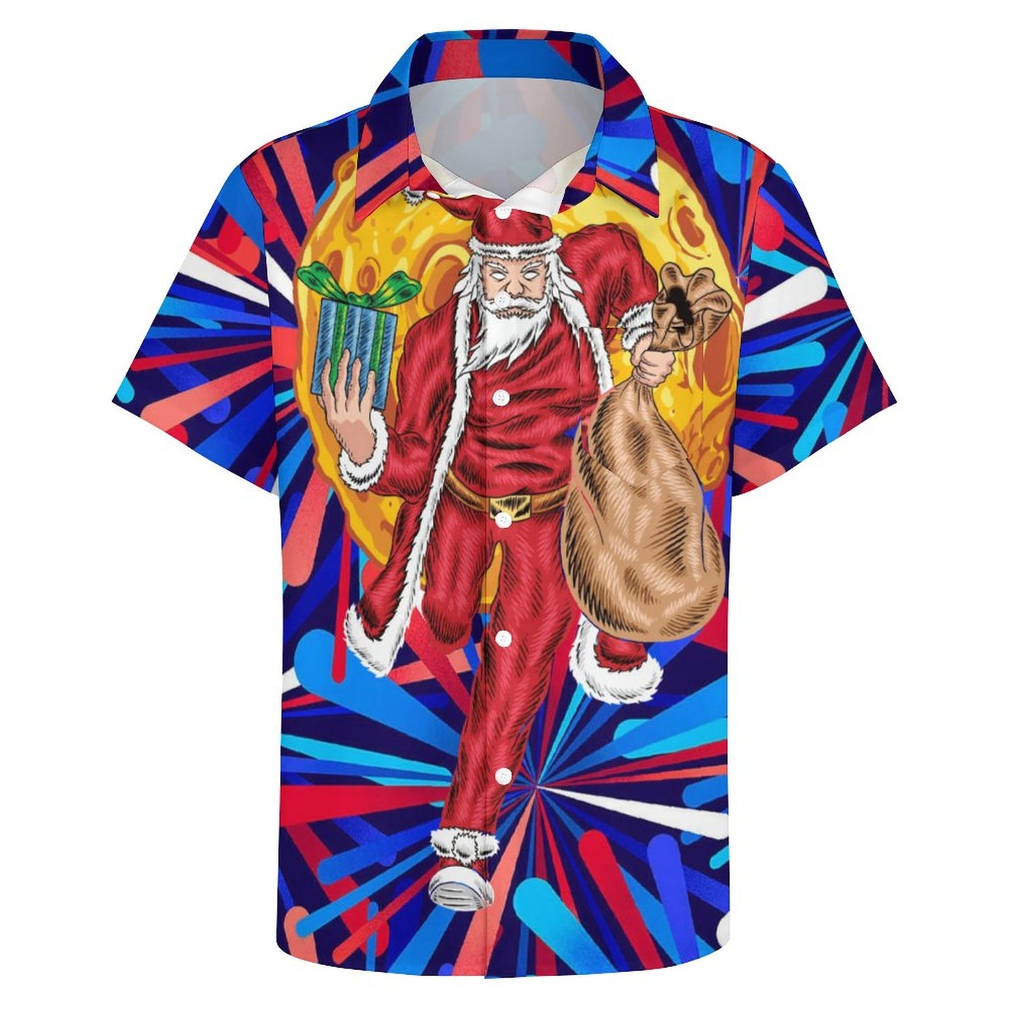 Men's Hawaiian Casual Short Sleeve Shirt 2306103383