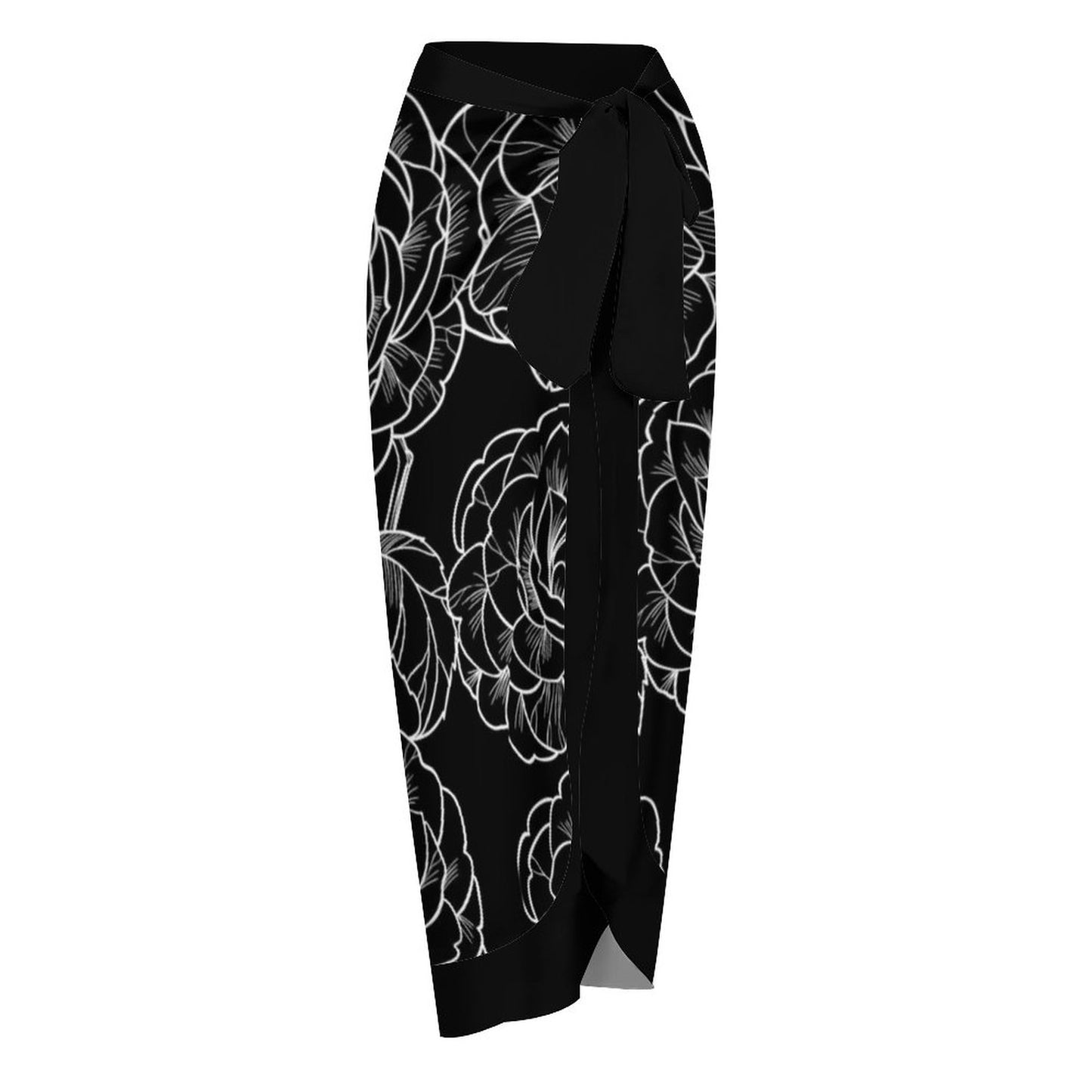 Fashion Printed One Piece Swimsuit And Cover Up 2305106478