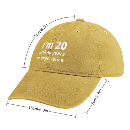 JOC Washed Denim Baseball Cap 2305102593