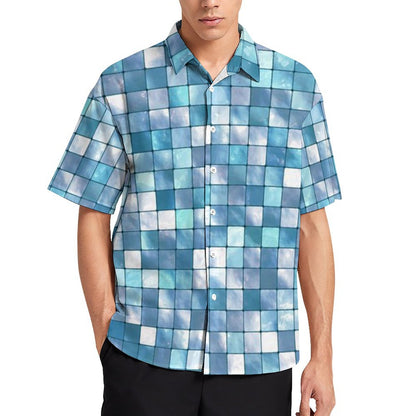Men's Fashion Casual Printed Short Sleeve Shirts 2306101893