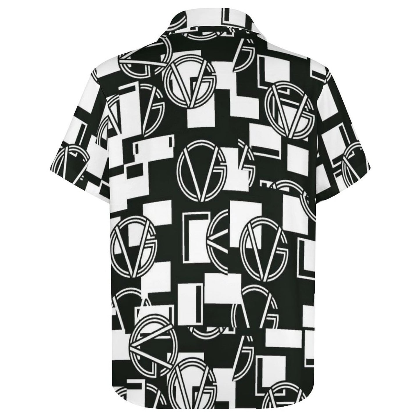 Men's Fashion Casual Printed Short Sleeve Shirts 2306100025