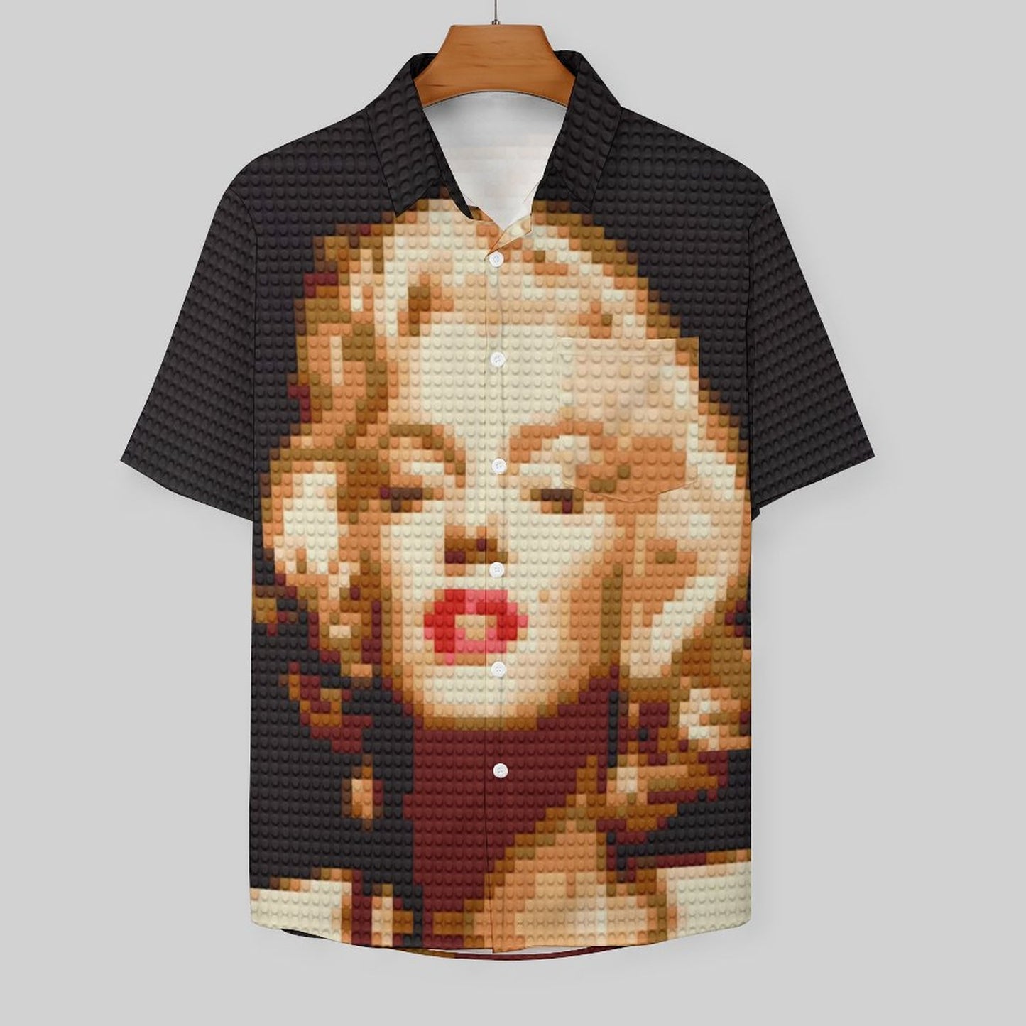 Men's Hawaiian Casual Short Sleeve Shirt 2306103179