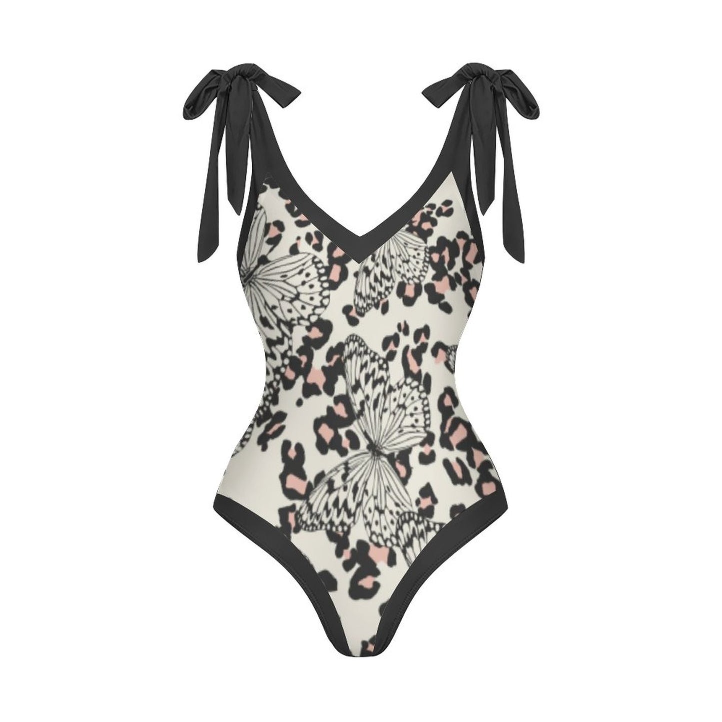 Casual Printed One-Piece Swimsuit And Cover Up 2305102872
