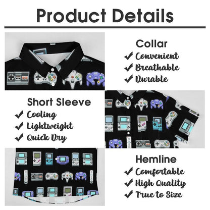 Men's Hawaiian Casual Short Sleeve Shirt 2306103187