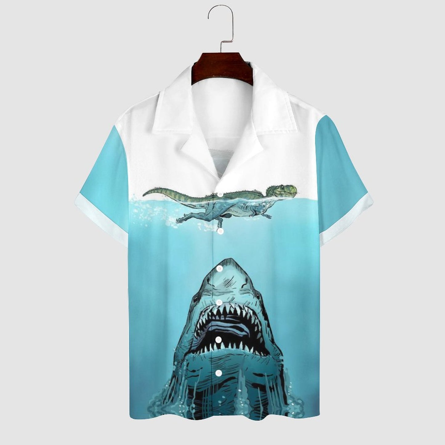 Men's Hawaiian Print Casual Shirt 2304105227