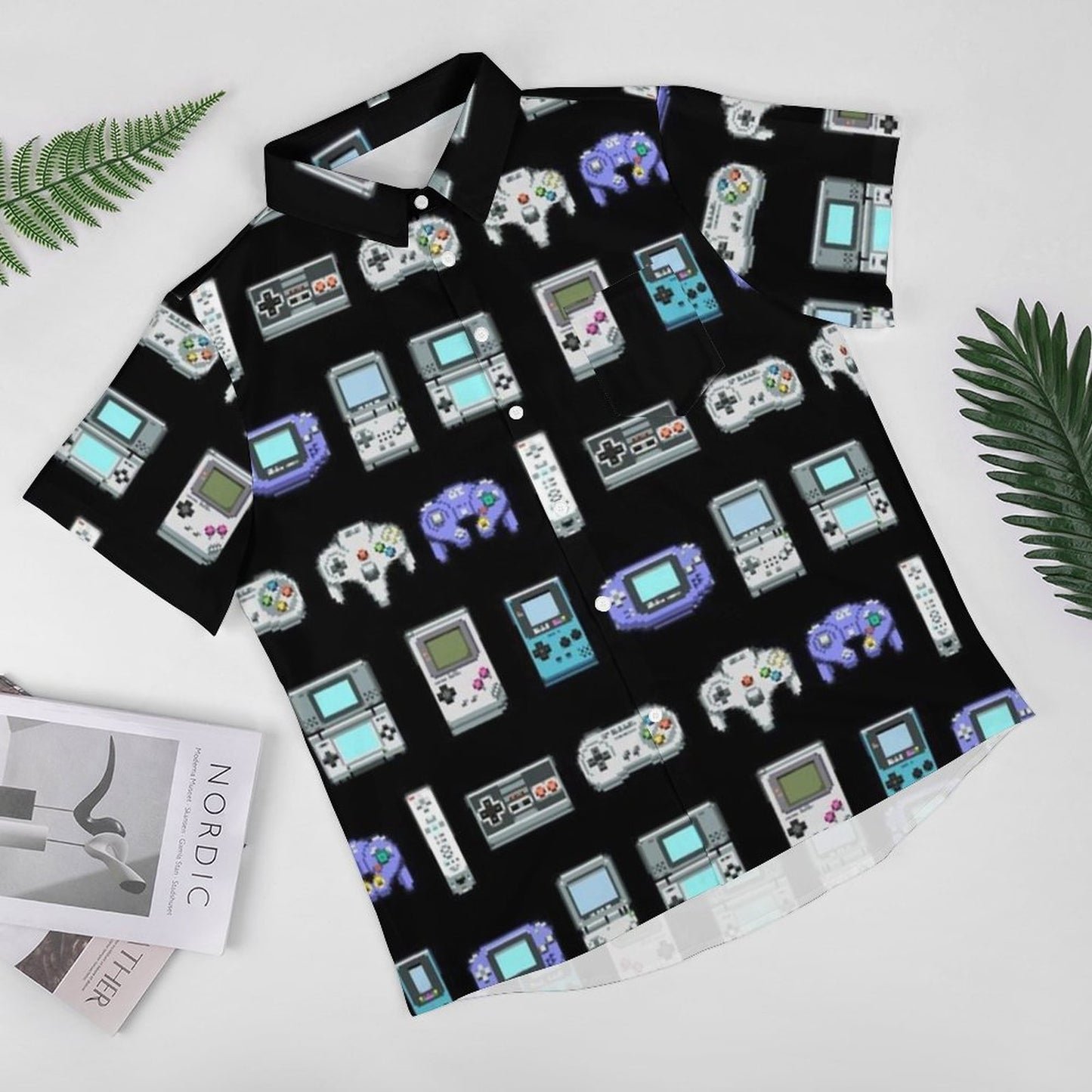 Men's Hawaiian Casual Short Sleeve Shirt 2306103187