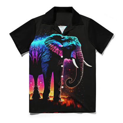 Men Hawaiian Casual Short Sleeve Shirt 2305105191