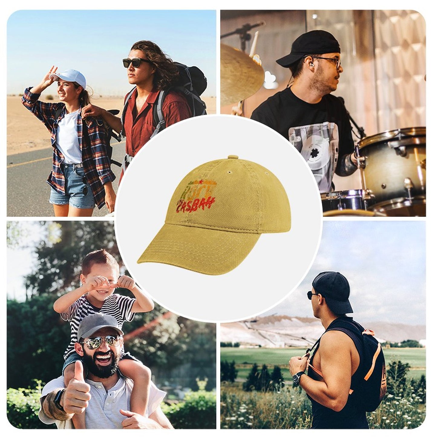 JOC Washed Denim Baseball Cap 2305101741
