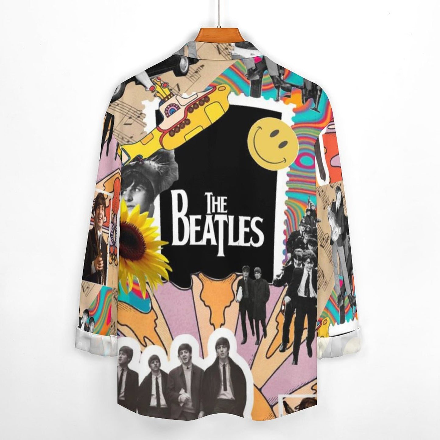 Men's Casual Printed Long Sleeve Shirt 2306103095