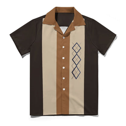 Men's Hawaiian Casual Short Sleeve Shirt 2305101270