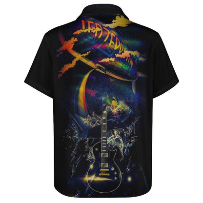 Men's Fashion Casual Printed Short Sleeve Shirts 2306101515