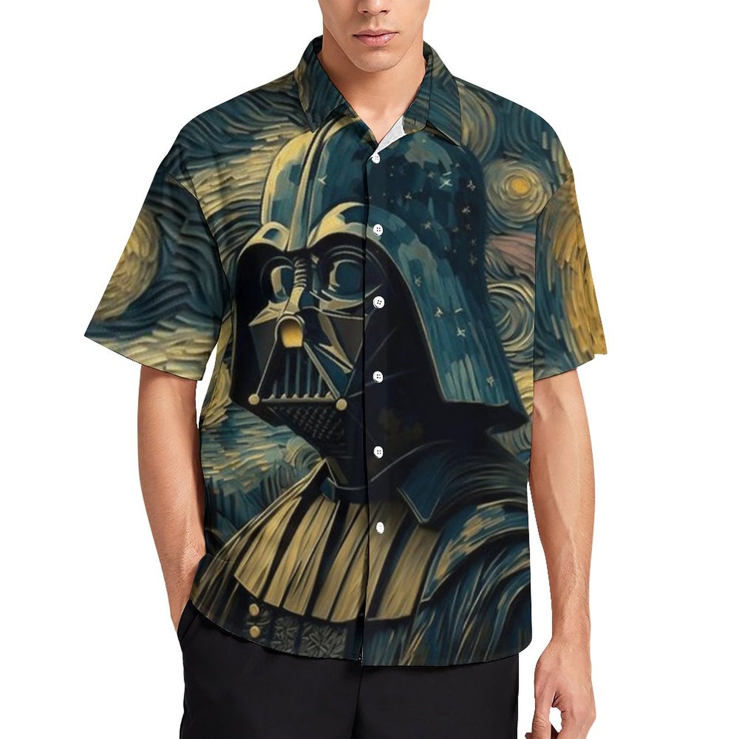 Men's Fashion Casual Printed Short Sleeve Shirts 2306101397