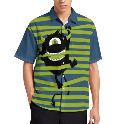 Men's Hawaiian Casual Short Sleeve Shirt 2306105788