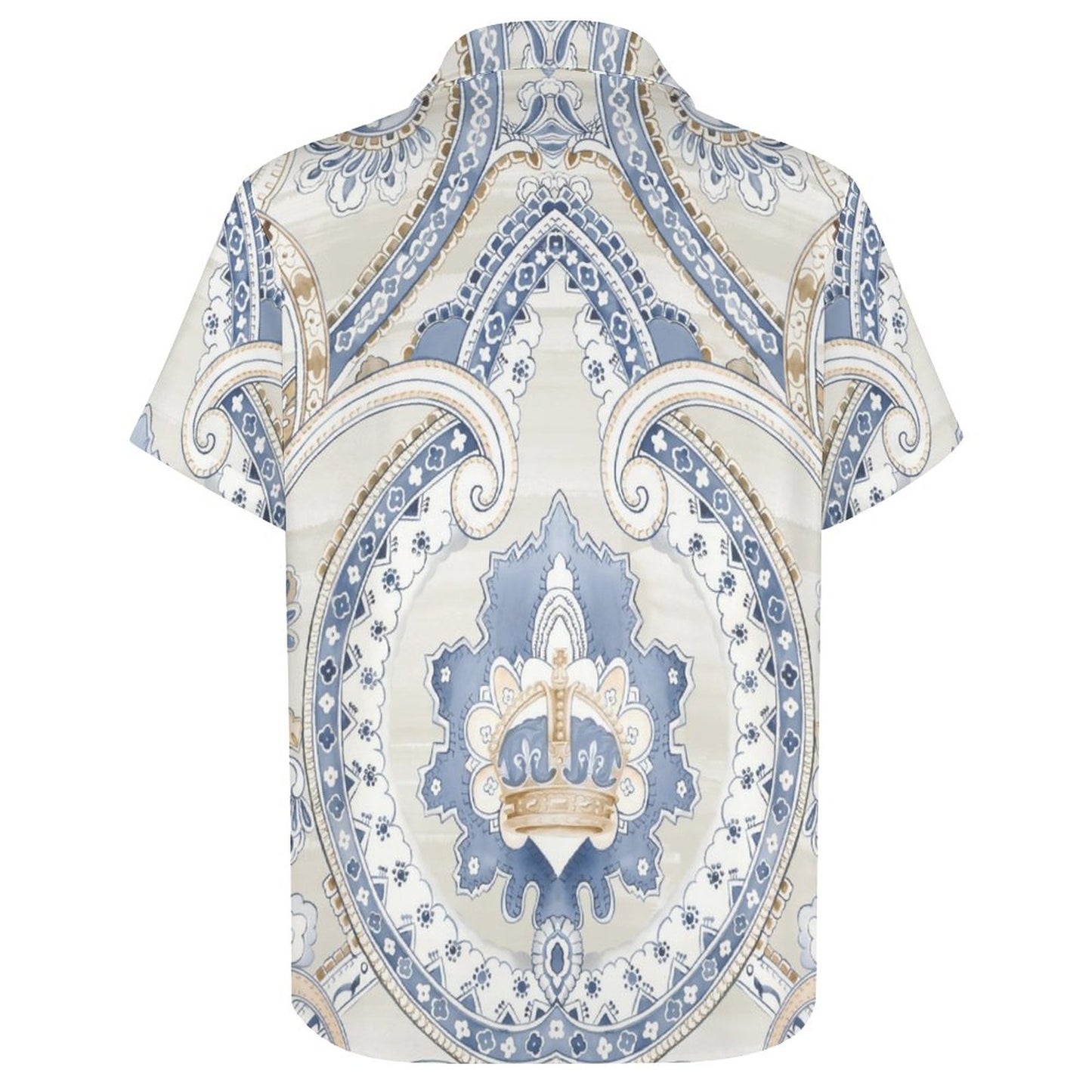 Men's Fashion Casual Printed Short Sleeve Shirts 2306101340