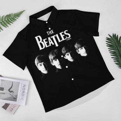 Men's Fashion Casual Printed Short Sleeve Shirts 2306102216