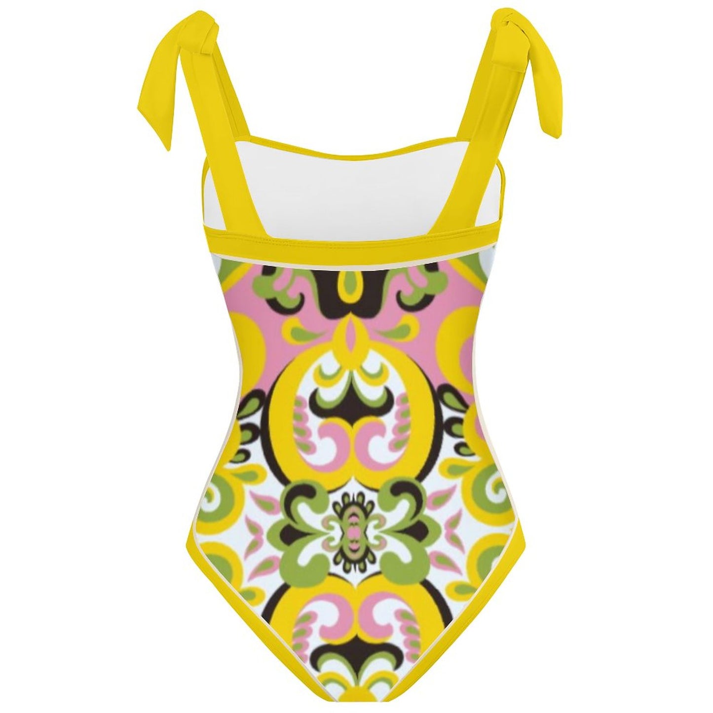 Fashion Printed One Piece Swimsuit And Cover Up 2305106419