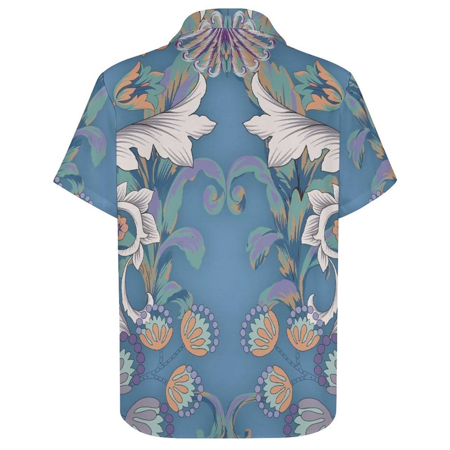Men's Fashion Casual Printed Short Sleeve Shirts 2306100465