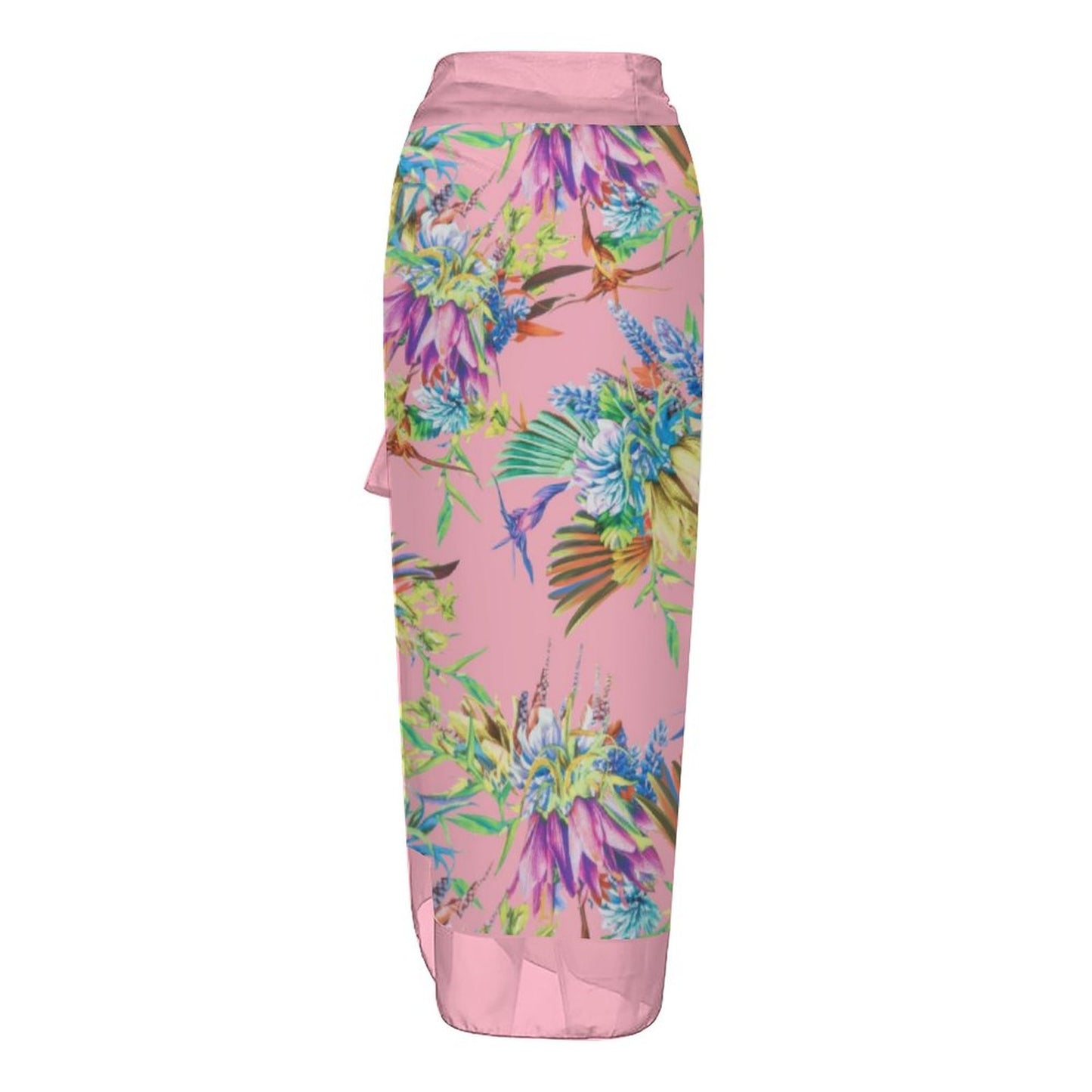 Casual Printed One-Piece Swimsuit And Cover Up 2305102743