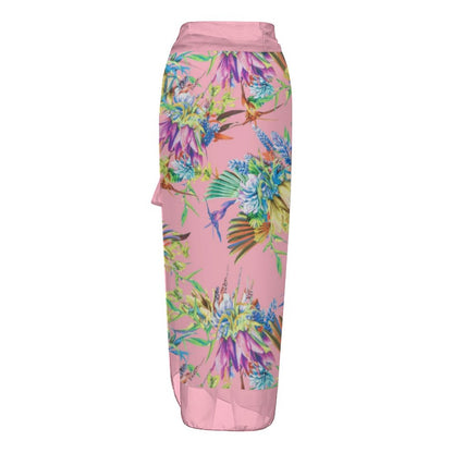 Casual Printed One-Piece Swimsuit And Cover Up 2305102743