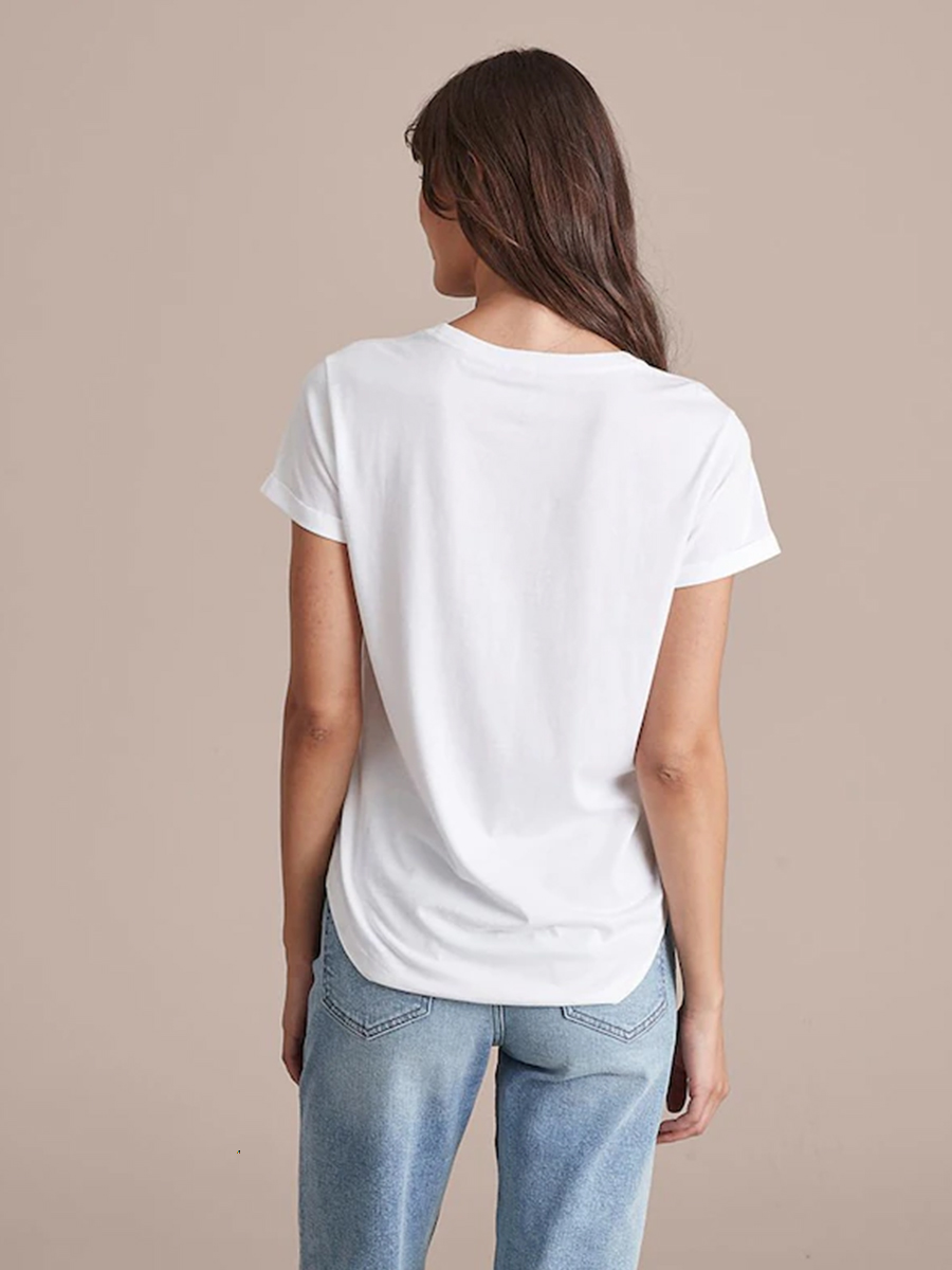 Unisex Round Neck Casual Printed Short Sleeve T-Shirt