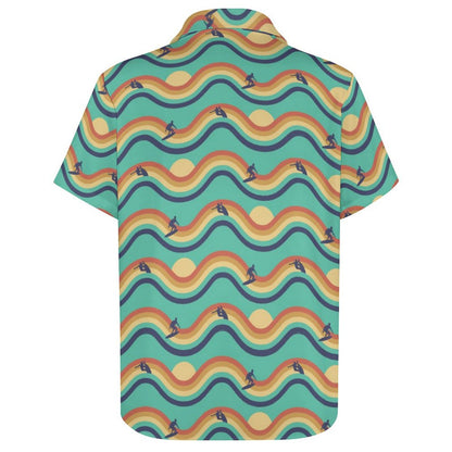 Men's Hawaiian Print Resort Shirt 2305103721