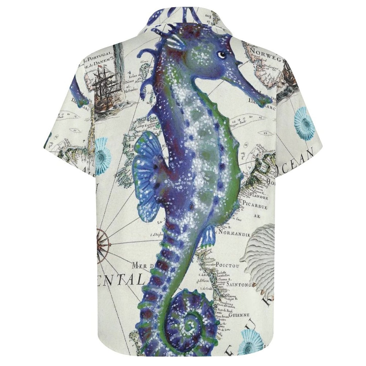 Men's Hawaiian Casual Short Sleeve Shirt 2305106470