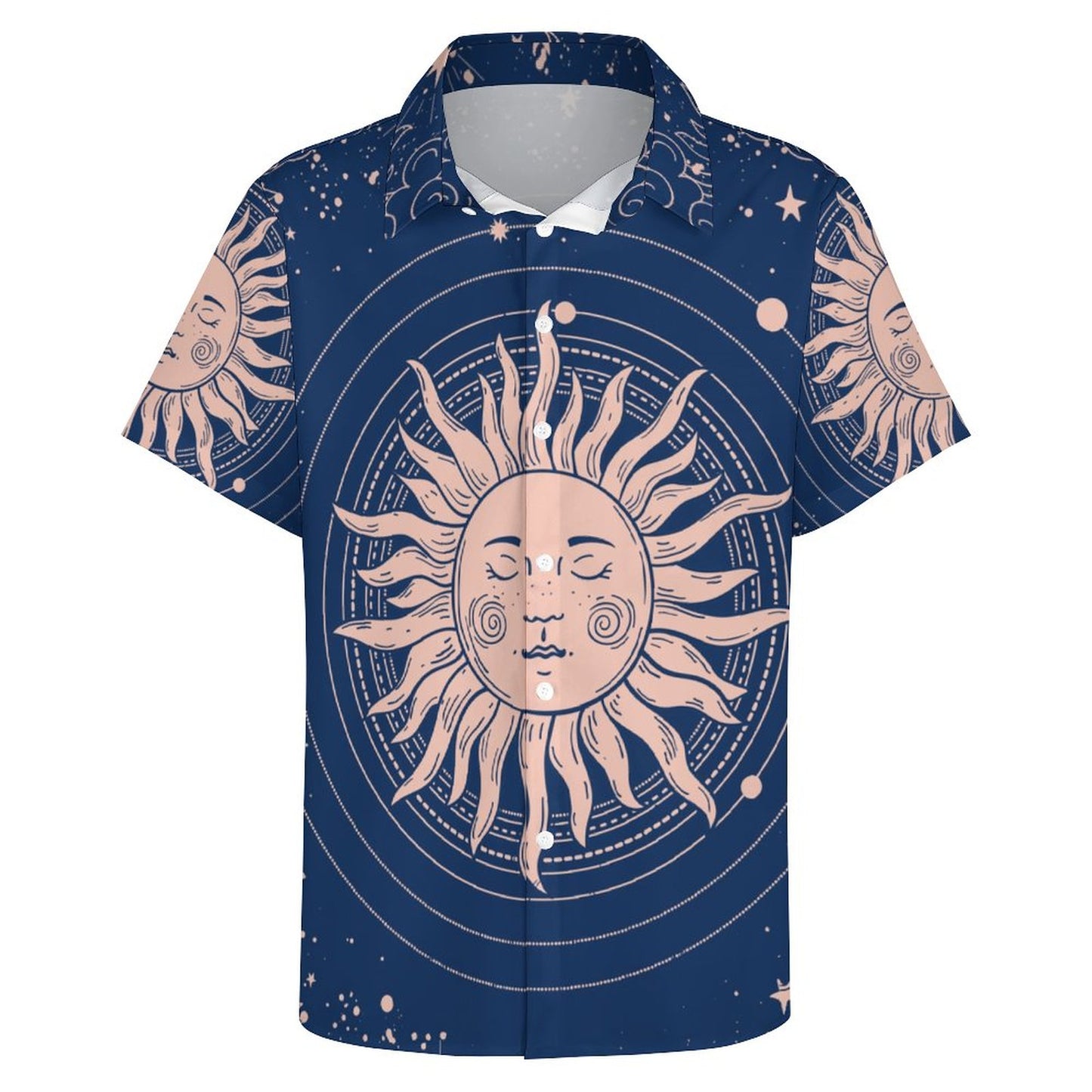 Men's Fashion Casual Printed Short Sleeve Shirts 2306100964