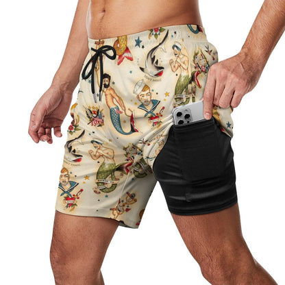Men's sports fashion beach shorts 2304103720