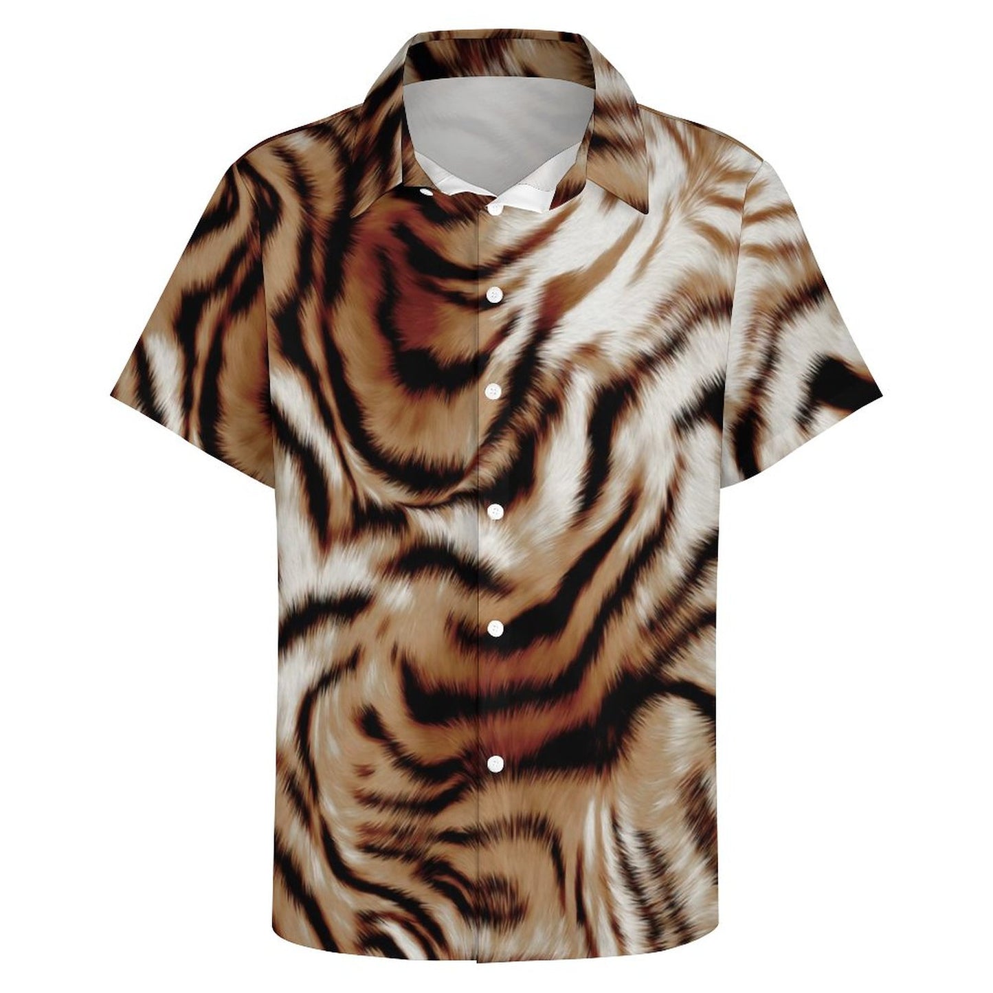 Men's Fashion Casual Printed Short Sleeve Shirts 2305107053