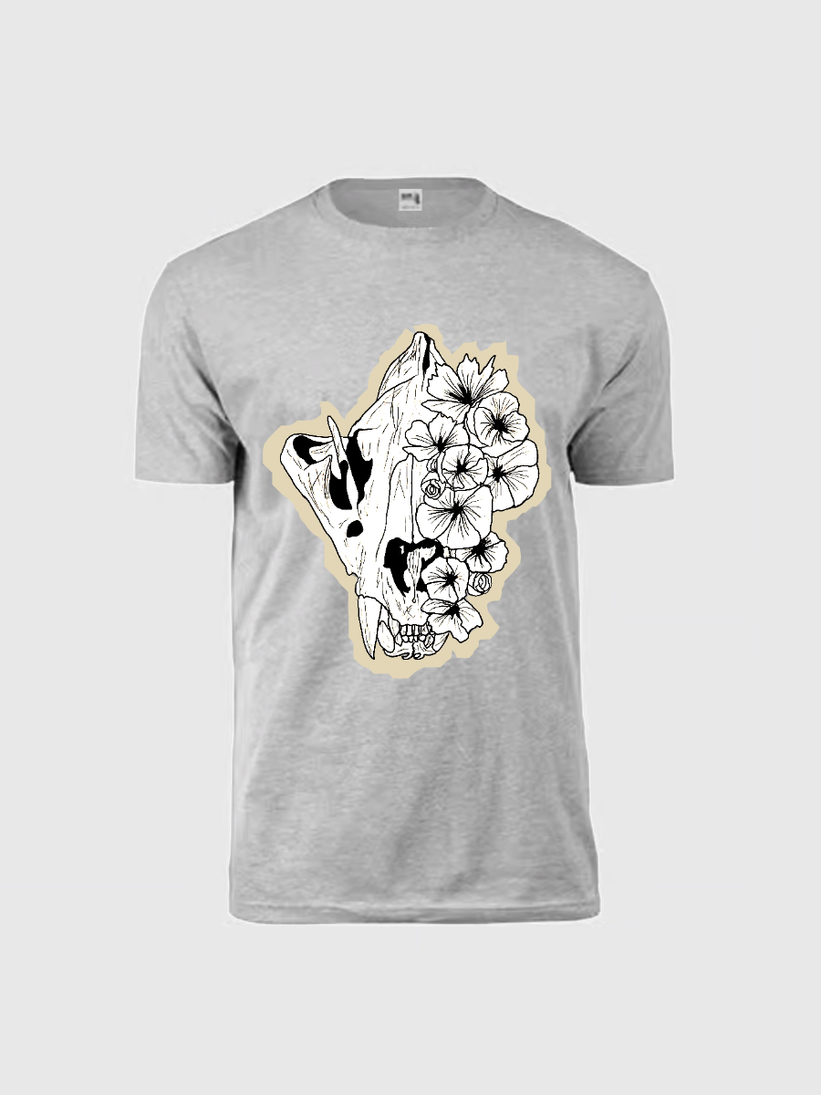 Unisex Round Neck Casual Printed Short Sleeve T-Shirt