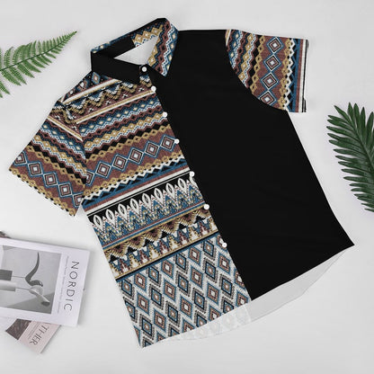 Men's Fashion Casual Printed Short Sleeve Shirts 2306101720